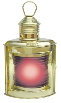 Backbordlampe