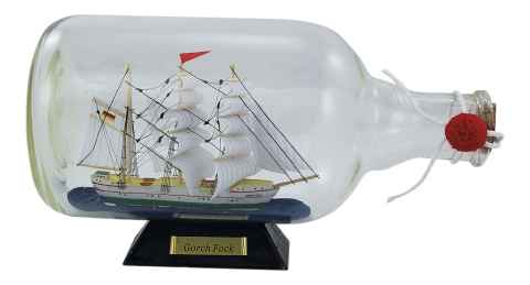 Flaschenschiff - Gorch Fock