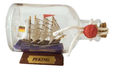 Flaschenschiff - Peking