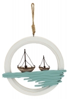 Wall hanger - Boats in ring