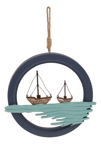 Wand-Deko - Boote im Ring