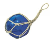 Fishermens glass ball in net