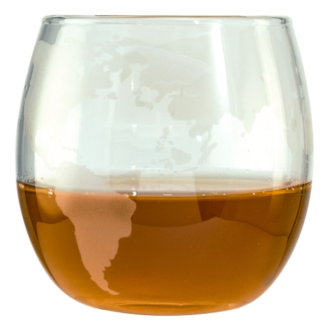 Kolben-Karaffe aus Glas