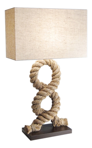 Taulampe mit Schirm