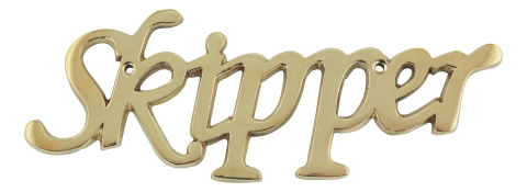 Türschild - Skipper