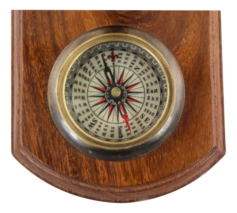 Stand-Teleskop mit Kompass