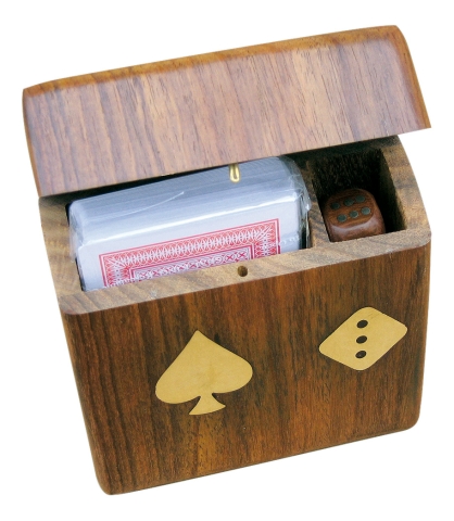 Karten-Würfel-Box