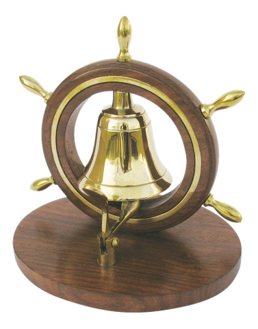 Tisch-Glocke im Steuerrad
