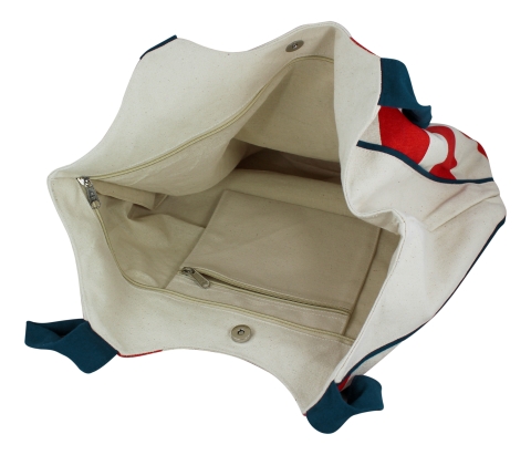 Shopping-Tasche mit Ankerdruck