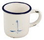 Becher mit Henkel - Leuchtturmdesign