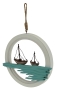 Wand-Deko - Boote im Ring