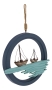 Wand-Deko - Boote im Ring