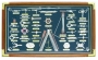Knotentafel hinter Glas