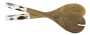 Salat-Besteck - Fische