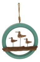Wall hanger - Seagulls in ring