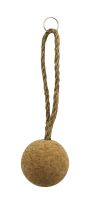 Keyring - Corkball with rope