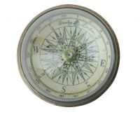 Compass with dome glass