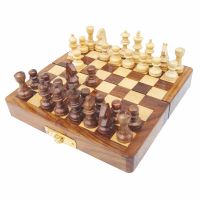 Folding chess game
